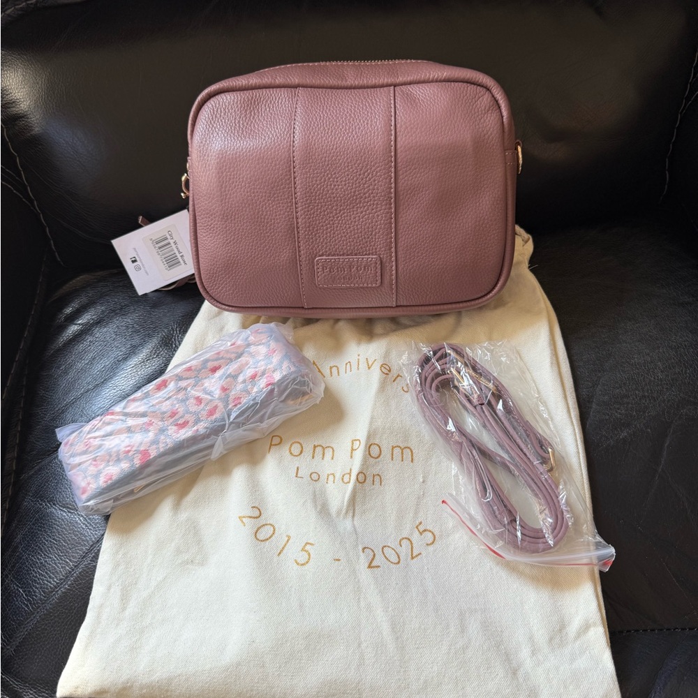 Pom Pom London City Bag Wood Rose